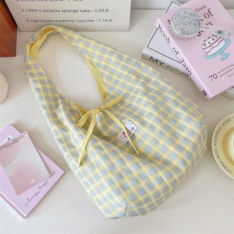 Летняя новая девочка сердце клетка двусторонняя спина литературная и легкая студентка одинарное плечо сумка сердце