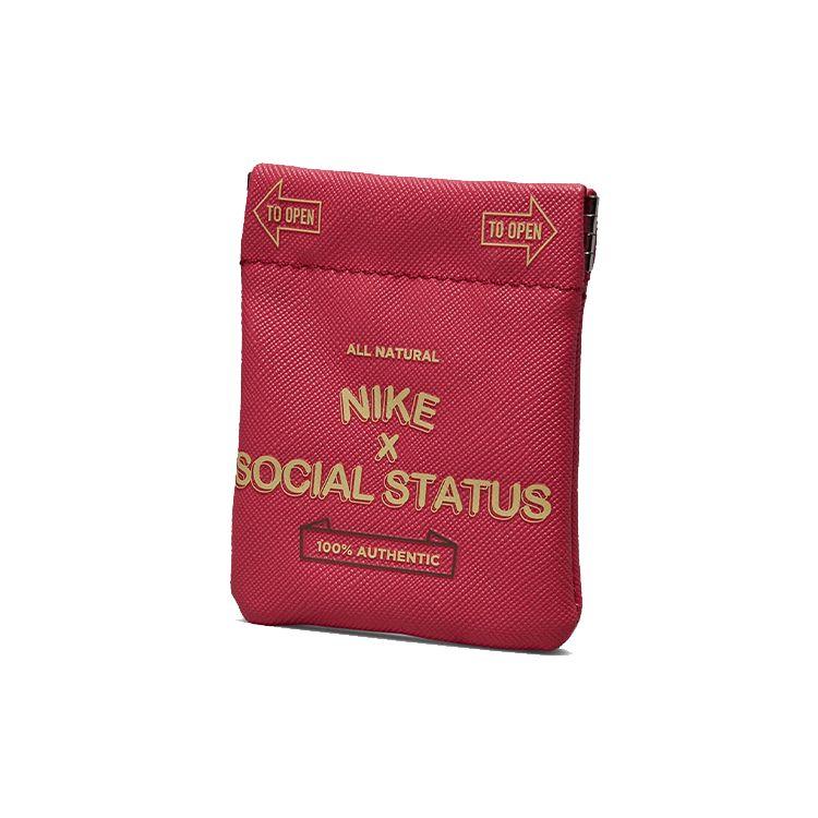 Social Status x Nike Dunk Mid Клубничное Молоко Унисекс Кроссовки Розовый Светло-Розовый Кокосовое Молоко DJ1173-600