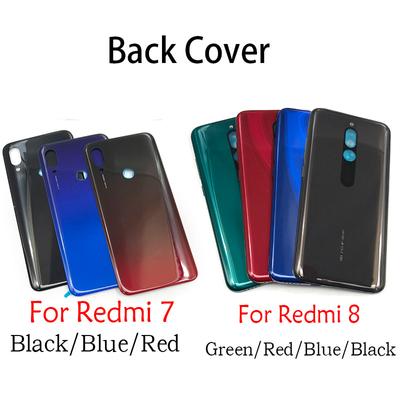 Заднее стекло батареи для Xiaomi Redmi 7 8, клавиша регулировки громкости