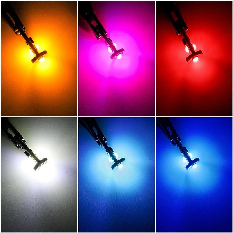 T10 Led W5W Led Canbus Автомобильный салонный свет 194 501 6 Smd 3030 Светодиодные лампы для приборов Лампочка клиновидная