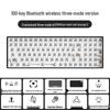 Беспроводной Bluetooth механический набор клавиатуры RGB, с возможностью настройки и тремя режимами подключения, разных размеров