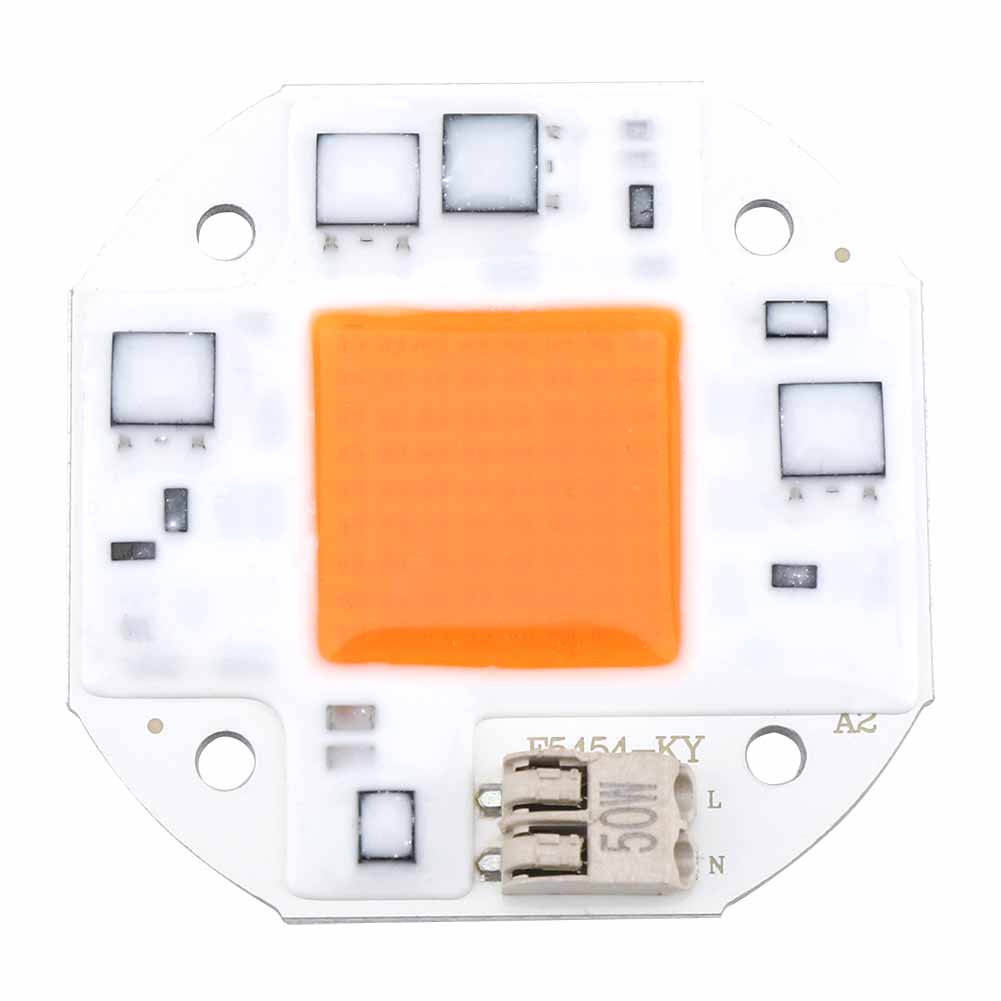 AC100-260V 50W Full Spectrum Plant Grow Light LED COB Chip Plant Grow Lamp