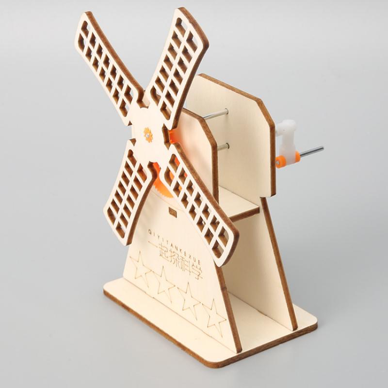 Ветряная мельница своими руками для учеников начальной школы Наука и технологии Мелкое производство Материалы ручной работы Сборка модели Изобретенный стержень