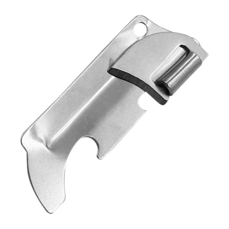 Открывалка для консервов из нержавеющей стали ручная открывалка для банок для кемпинга и путешествий безопасная открывалка для пивных банок