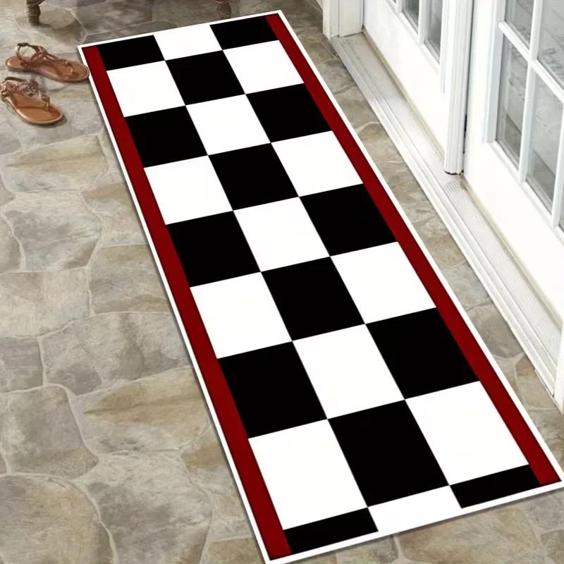 Racing Motorcycle Mat Garage Display Carpet Anti-slip and Stain-resistant Bedroom Gaming Room Floor Mat Home Decoration
