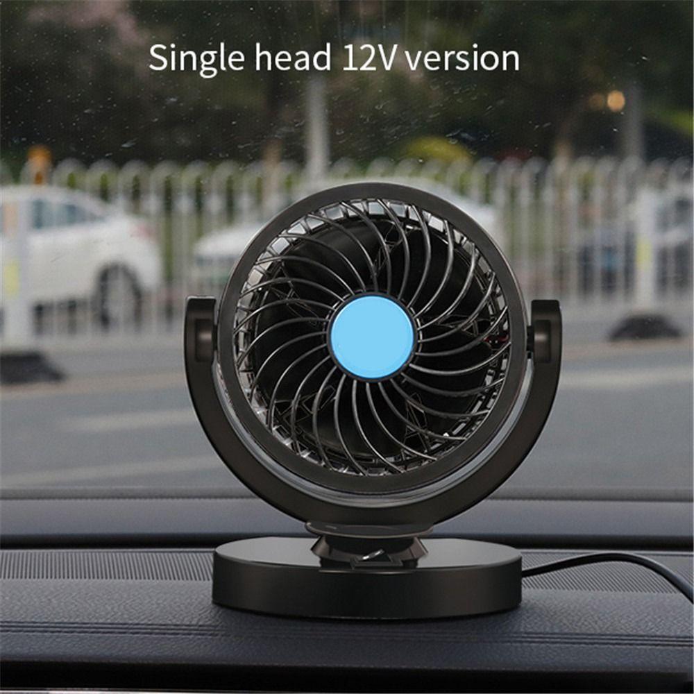 Single/Dual Head Air Circulation Fans USB/12V/24V Desktop Fan Automotive Electric Fan  Summer