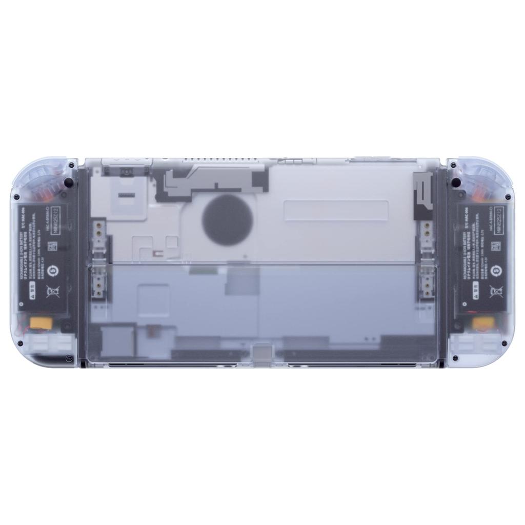 Не основной корпус Переключатель Переключатель совместим с OLED-контроллером Joycon Прозрачная задняя панель из материала совместима с Переключатель OLED ПК Переключатель поставляется