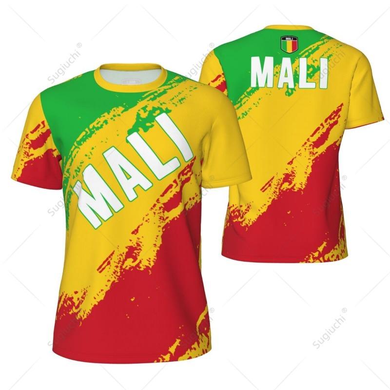 Sports Mesh T-shirt Mali Flag For Running Bike Soccer Tennis Football Fitness Tees 3D Printed Custom