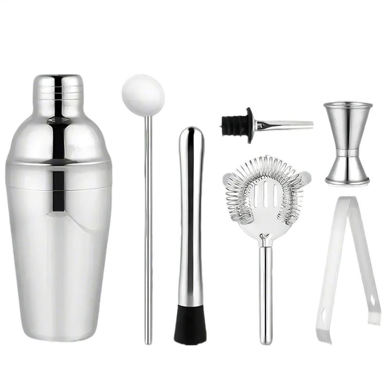 Коктейльный шейкер из нержавеющей стали, миксер для вина, Мартини, Бостонский шейкер для бармена, вечерние барные инструменты, 550 мл/750 мл