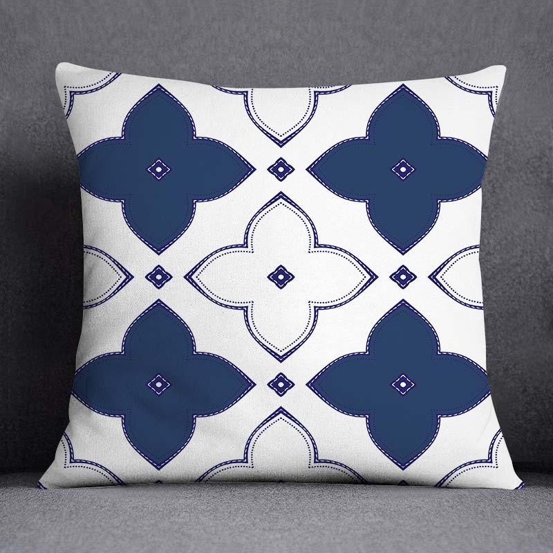 Geometric Color Pillowcase Home Decoration Pillowcase Square Pillowcase Home Office Decoration Cushion Cover