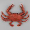 Scenes Making Micro Landscape Kids Cognition Simulation Crabs Sea Animal Figurine Red Crab Model