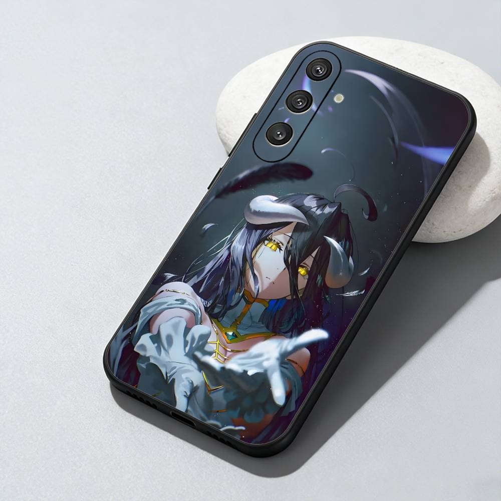 A-ALBEDO Из Overlord-S Чехол для телефона Samsung Galaxy A73,A72,A71,A70,A52,A51 Другие Мягкий черный чехол