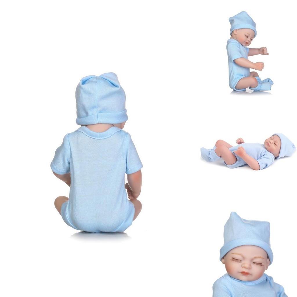10-дюймовые Реалистичные Куклы из Мягкого Винила и Силикона на Все Тело для Девочек, Реалистичный Компаньон для Новорожденного