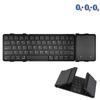 Foldable Bluetooth Keyboard with Touchpad/Numberic Pad Portable Rechargeable Folding Wireless Keyboard for Tablet Ipad
