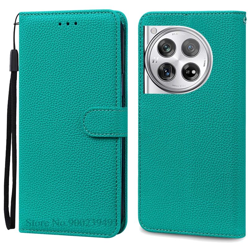 For Oneplus 12 Case Leather Wallet Flip Cover Phone Case For Oneplus 12 Coque Fundas For One Plus 12 Oneplus12 Phone Case Fundas