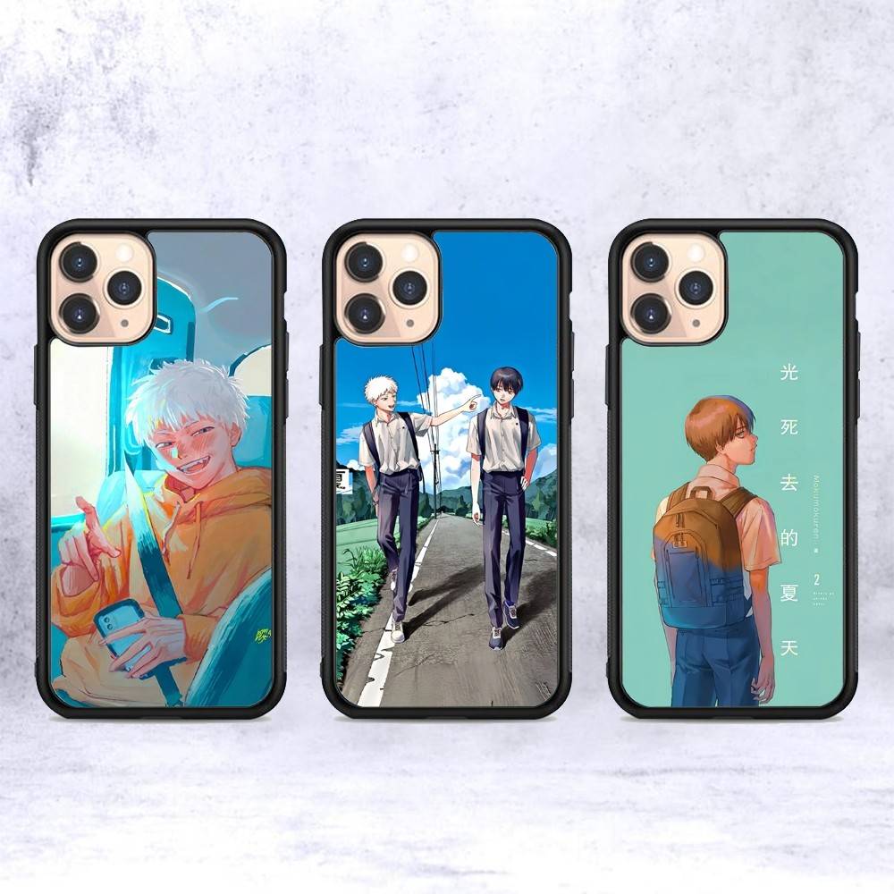 Чехол для телефона 'Летний Хикару умер' Силиконовый PC+TPU Для iPhone 11 12 13 14 15 16 Plus Pro Max Чехол