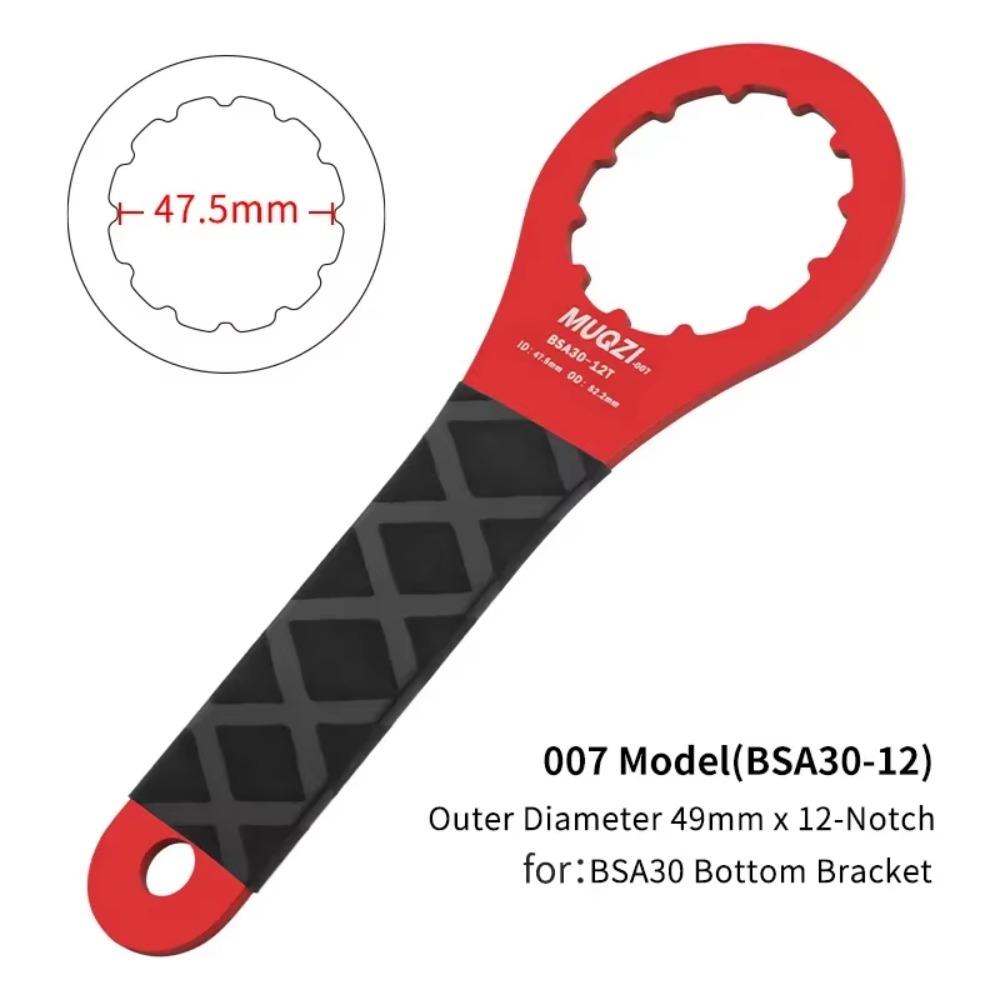 Soft Grib Bottom Brackets Wrench 39/41/44/46/49/52mm Bottom Bracket Tool BB Wrench MTB Bike