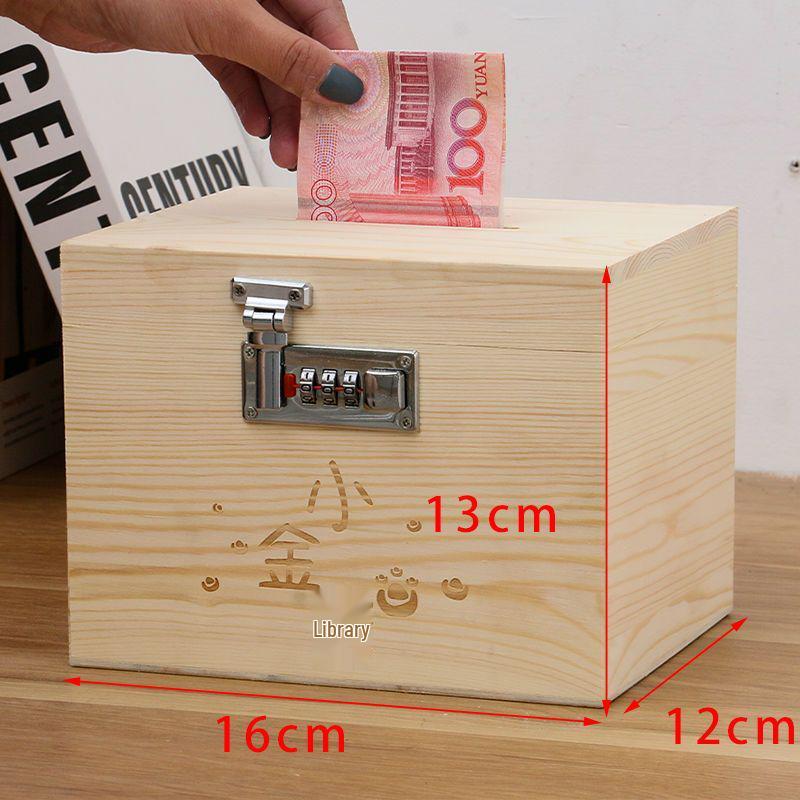 Ретро Запираемая Копилка с Кодовым Замком - Креативный Подарок для Детей