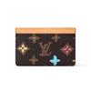 Lv X Tyler Коллаборация Принт с буквенным узором Кожаный держатель для карт Женский держатель для карт Коричневый M83348