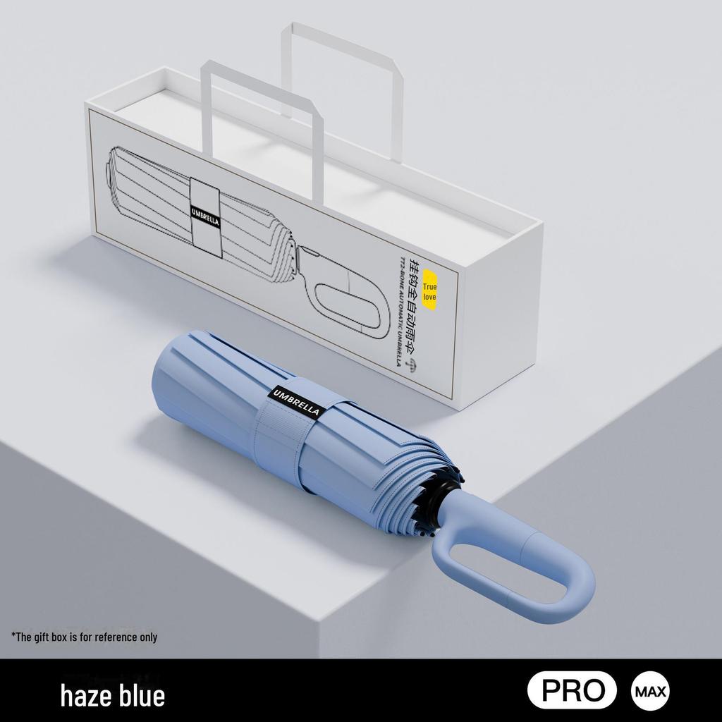 Автоматический складной зонт из 72 костей для мужчин и женщин — большой, двойного назначения: от солнца и дождя