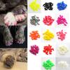 20Pcs Pet Dog Cat Paw Claw  Anti-Scratch Soft Silicone Nail Caps Protective Covers Sheath for Home