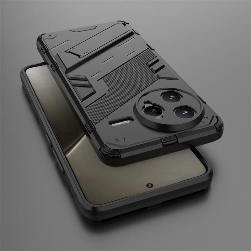 Для Xiaomi Poco F7 Ultra Чехол Xiaomi Poco F7 Ultra Чехол-держатель Противоударный TPU Armor PC Силиконовый чехол-накладка Xiaomi Poco F7 Ultra