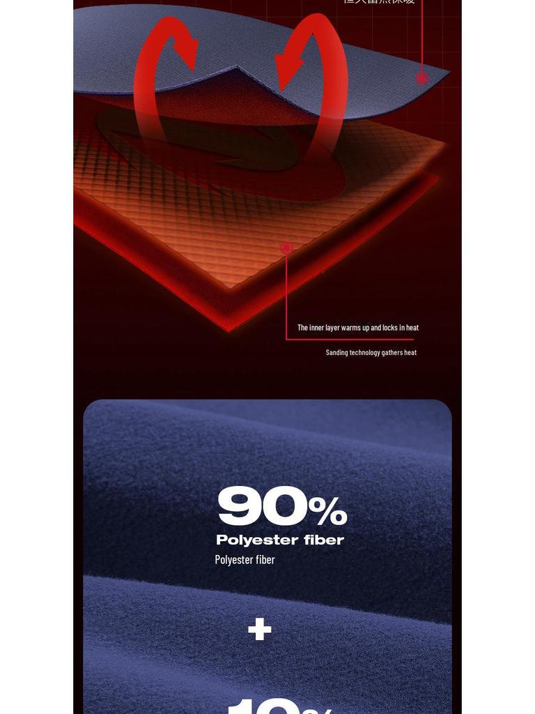 Мужские леггинсы Plus Velvet Cotton Wool - теплые брюки для осени и зимы