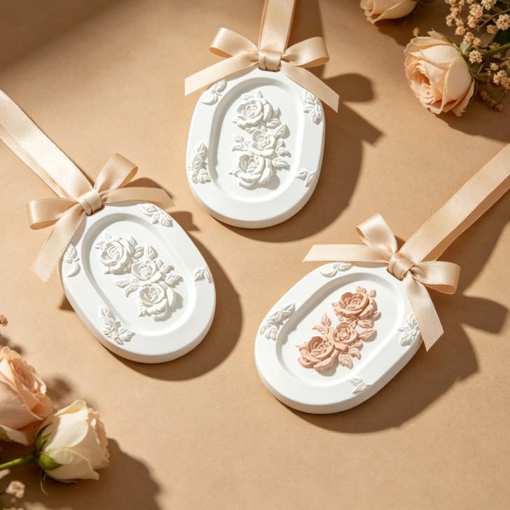 Luxury Hanging Air Freshener: Long-lasting Fragrance for Car, Wardrobe, Bedroom, and Air Purification.