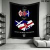 Ulster Wall Tapestry Aesthetic Wall Hanging Printed Fabric Blanket Decorative Tapestries for Bedroom Living Room Home Decor