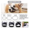 Adjustable Strap Dog Mouthpiece Comfortable Mesh Pet Mask Durable Dog Muzzle  Small To Medium Dogs