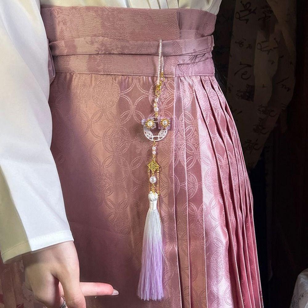 Костюм Ханфу Кисточка Подвеска Древний Стиль Поясное Украшение Модное Платье Ханфу Носит Брелок