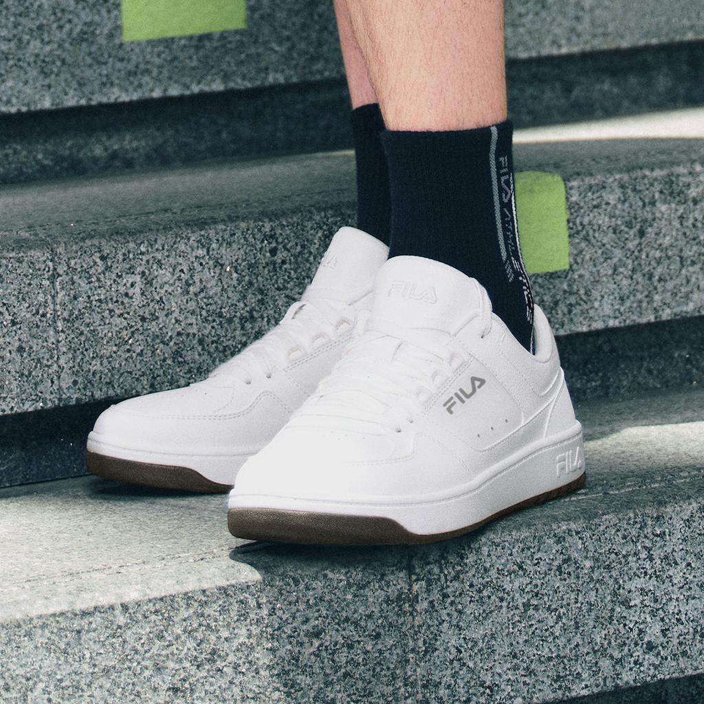 Fila Targa 1+ Круглый щит Обувь Мода Универсальный Простой Повседневный Удобный Дышащий Легкий Низкий верх Теннисные кроссовки Мужские кроссовки A12M531005FCD
