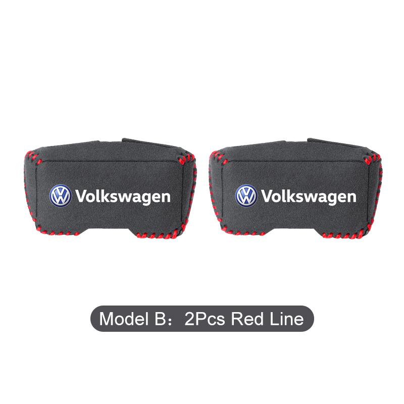 Car Logo Seat Safety Belt Buckle Cover Interior Accessories For VW Golf Polo Tiguan Touran Jetta Passat CC T5 GTI Magotan Arteon Up7
