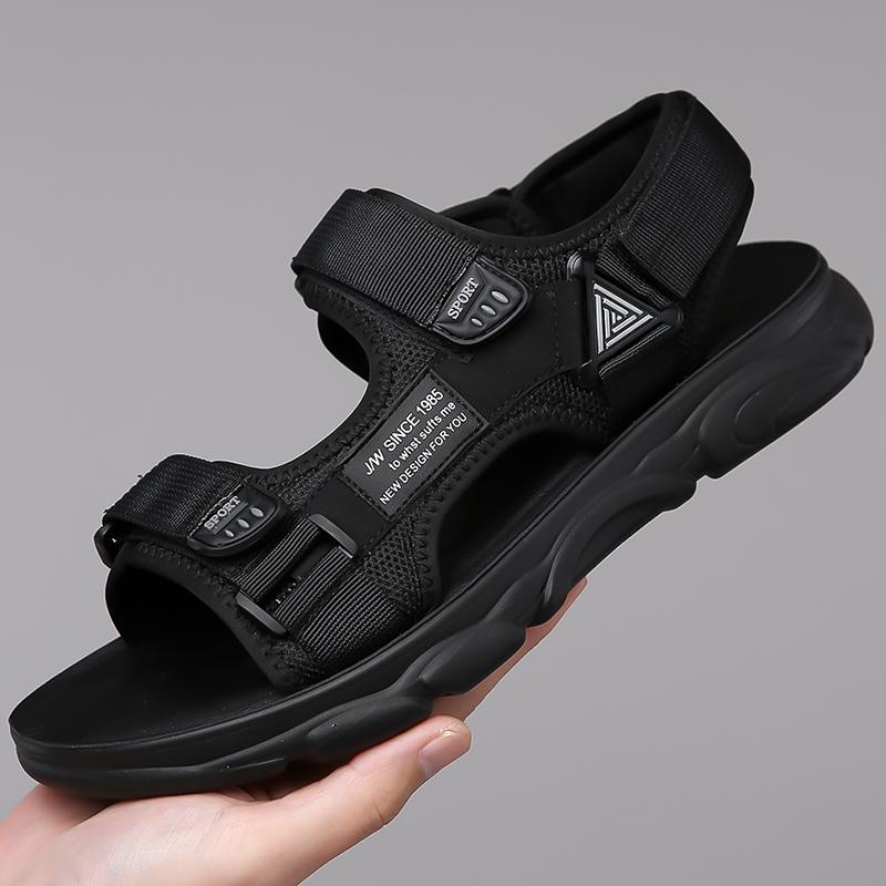 Летние мужские сандалии Мягкие Дышащие Удобные Американский Бренд Пляжная Обувь Мужские Сандалии для Приклюствий и Путешествий Мужские Размеры 38-44