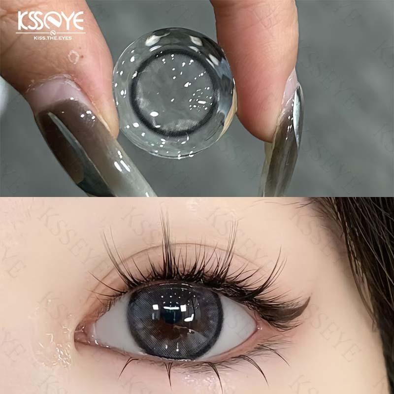 MillCreek 2 шт./пара контактных линз для близорукости 14,2 мм мягкие глаза годового использования натуральные контактные линзы с классом 0,00 ~ -8,00 цветные контактные линзы косметика для глаз