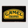 CAMEL TROPHY Metal Sign Poster Garage Decoration Room Decor Automobile Club Tin Home Decor