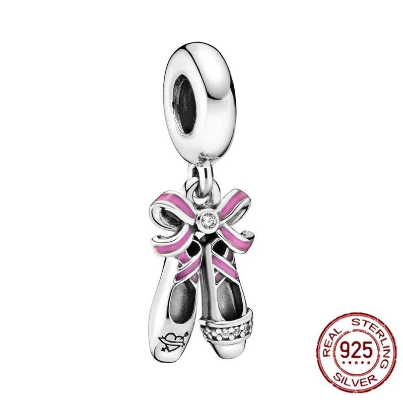 925 Sterling Silver Spring New Animal Beads Fit for Original Bracelet Jewelry Making Butterfly Firefly Chameleon Charms