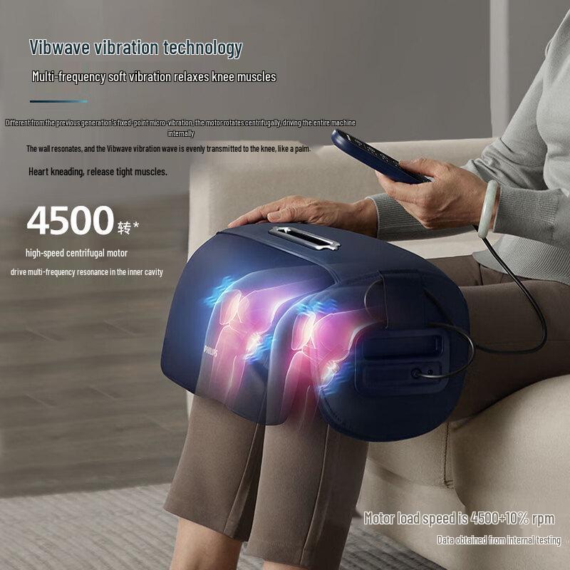 Philips Knee and Leg Massager with Heat Therapy CN plug (adapter included)