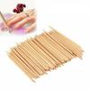 Прочные палочки для деревянного маникюра, оранжевого пакета, педикюра