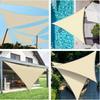 Triangle Triangle Sunshade With Ropes Shade Sail Adjustable Awning Shade Cloth  Pool Area
