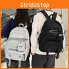 Urban Style Letter Backpack With Large Capacity For Campus And Carry Everyday