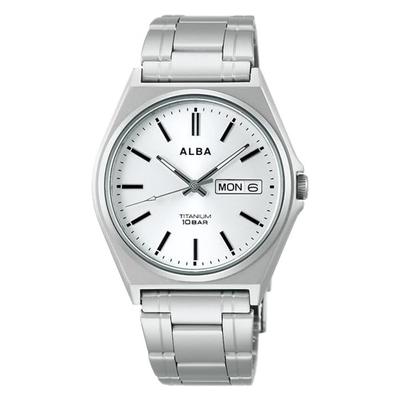 Мужские кварцевые титановые часы Seiko Alba (AEFJ412)