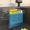 Sponge Holder Kitchen Sink Caddy Strong Load-bearing Hollow Design