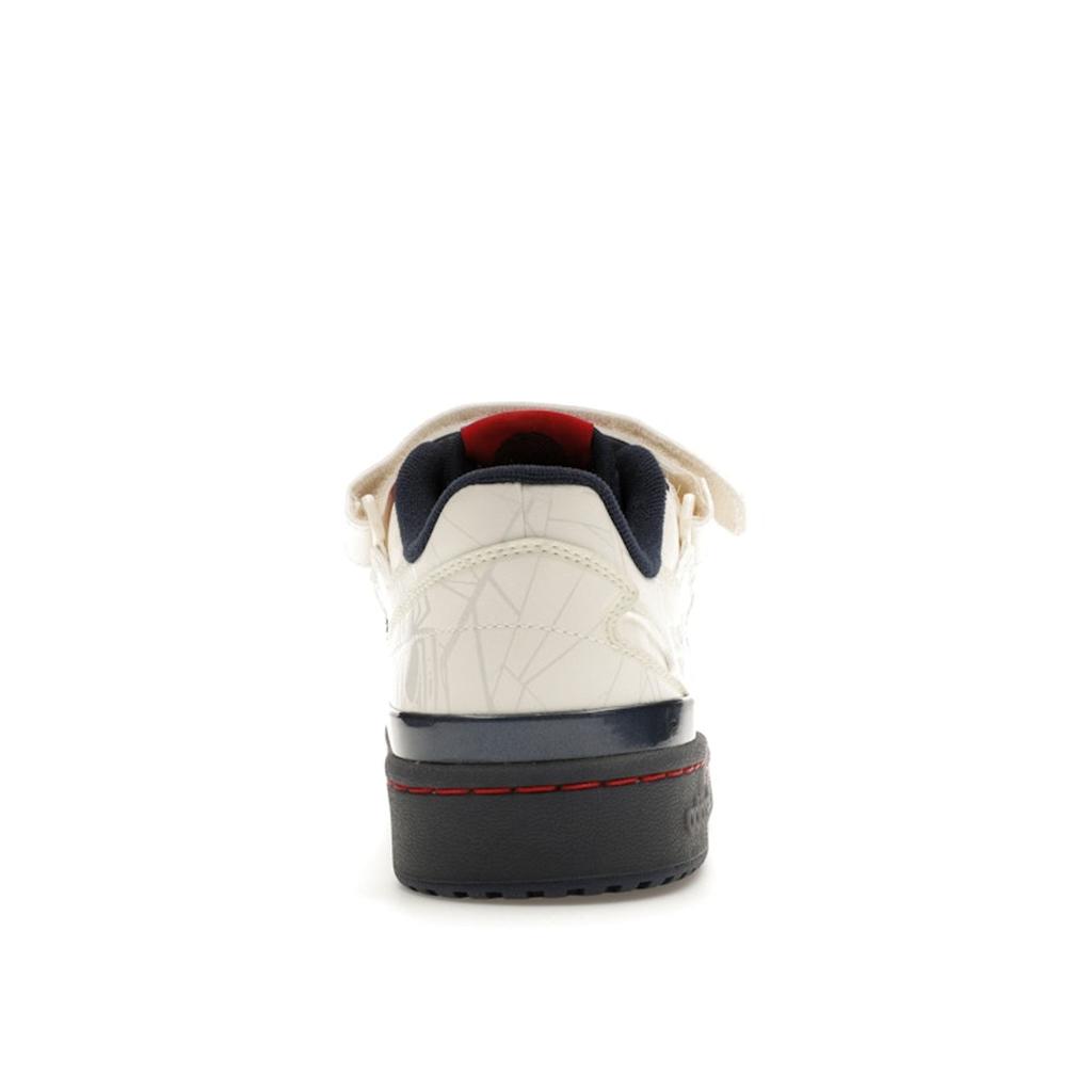 Marvel x adidas Forum Low Spiderman Унисекс Кроссовки Белый Прозрачно-Белый Солнечно-Красный IG3813