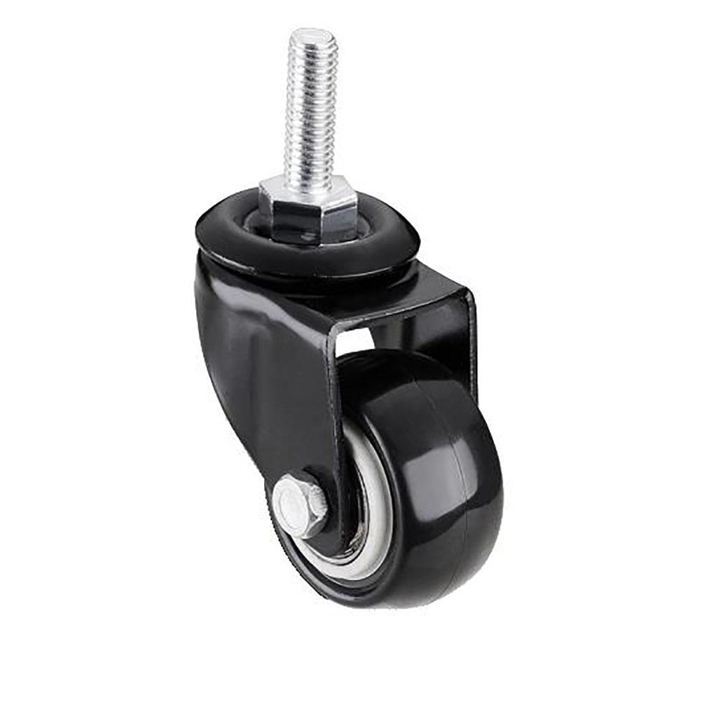 4Pcs 2 Inch M8x25mm 463LBS Universal Office Chair Caster Wheels Set Heavy Duty 2 Casters with Brake