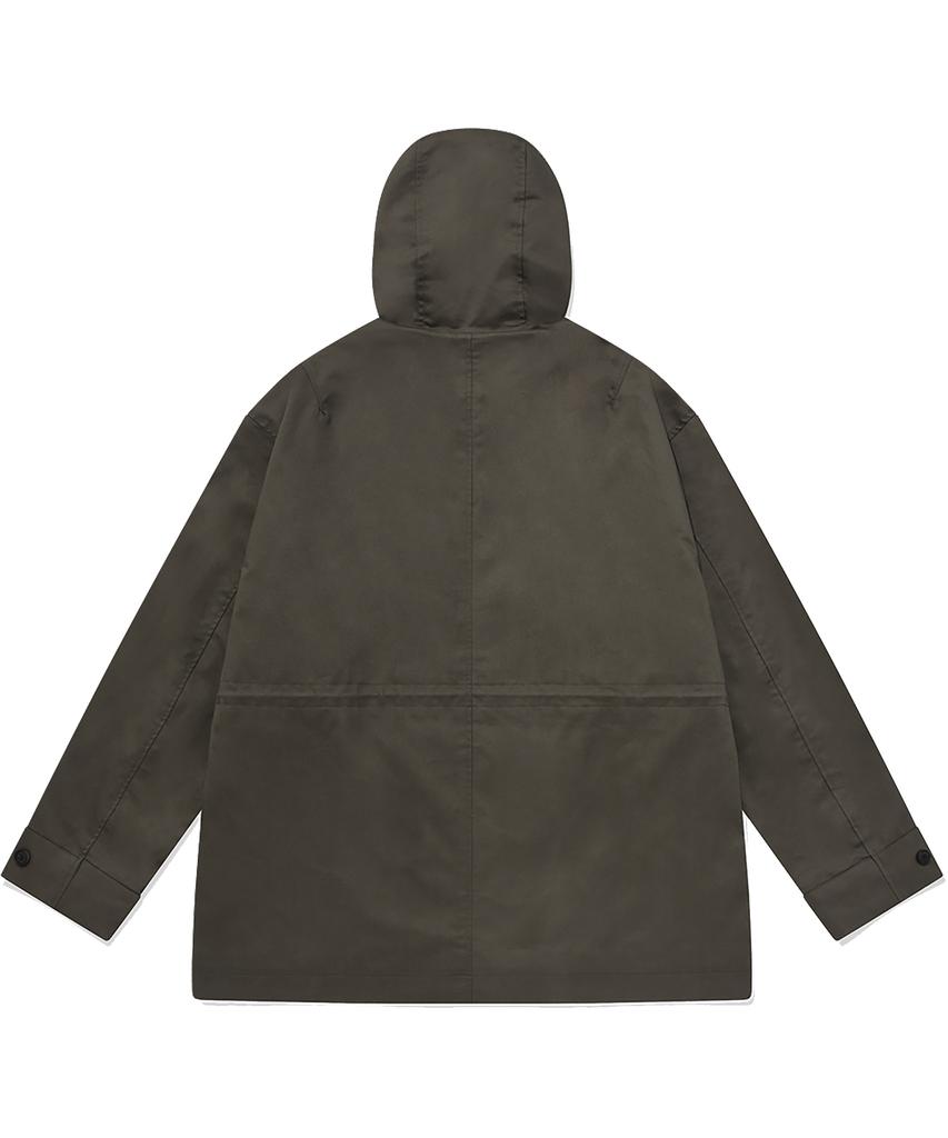 Covernat Hoodie Coat Jacket Khaki