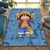 В главных ролях японский мультфильм ONE PIECE Манки Д. Ковер Luffy подходит для гостиной и спальни, коврики для прихожей, офиса, балкона, декоративный ковер V21