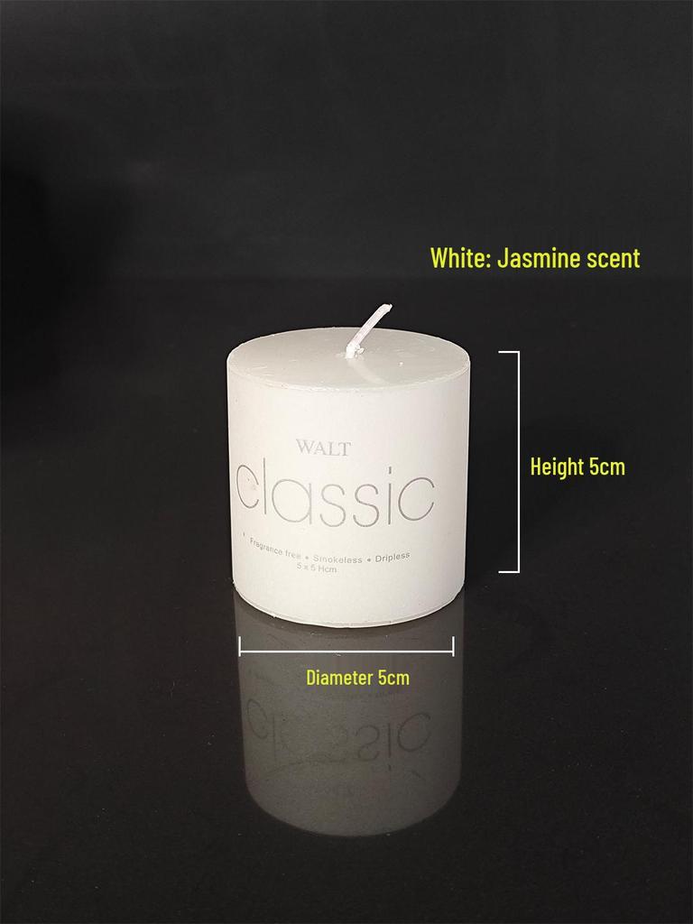 Набор из 3 ароматерапевтических свечей с подсвечниками – Бездымные, ароматные, идеальны для экстренных ситуаций или романтических случаев.