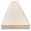White Corrugated Steel Sheet