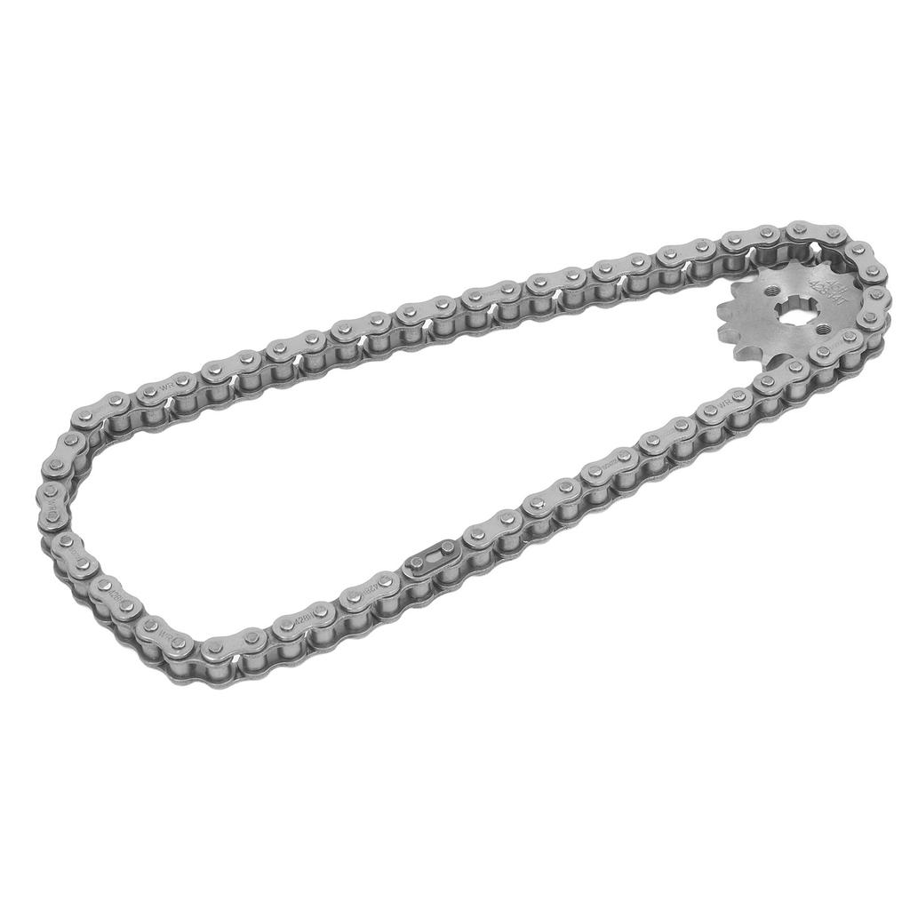 Комплект звездочек цепи 428 Стальная передняя моторная звездочка 14T с 60 звеньями приводной цепи для мотоциклов и скутеров 50cc 70cc 90cc 110cc